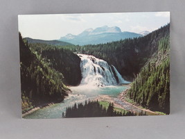 Vintage Postcard - Kinuseo Falls British Columbia - Lakeside Colour Productions - £11.76 GBP