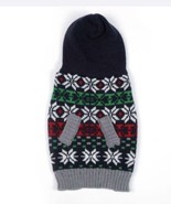 East Side Collection Christmas Large Snowflake Hoodie Dog Sweater - £29.97 GBP