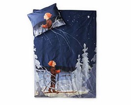 Boy and star Poika Ja Tähti Sateen Duvet Cover Set 150x210 + 50x60cm Fin... - £76.29 GBP