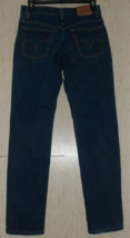 Excellent Vintage Womens Levi&#39;s Classic Slim Stretch 510 J EAN S Size 4 Mis M - £29.86 GBP