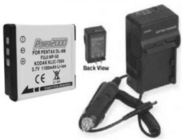 Battery + Charger for Kodak EasyShare M1093 IS V1073 V1233 V1253 V1273 Zi8 Zi10 - £18.09 GBP