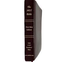 The NET New English Translation Bible First Beta Edition Bonded Leather - £22.67 GBP