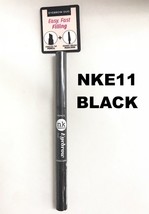 NICKA K NEW YORK EYEBROW DUO ANGLED TIP PENCIL &amp; SKINNY MASCARA NKE11 BLACK - £3.16 GBP
