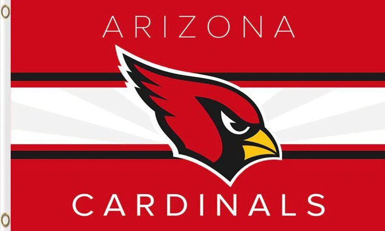 Arizona Cardinals Sports Team Flag 3x5ft - $20.00