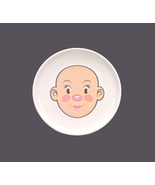 Fred & Friends Plays with His Food Baby Girl Ms Food Face plate. Jason Amendala. - $28.46