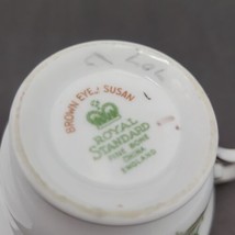 Royal Standard Brown Eyed Susan Bone China Tea Cup Saucer Vintage - £14.93 GBP
