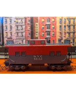 Marx Trains Used  # 20102  3/16 Scale Car  Metal N Y C 20102 Caboose  Red  - $11.00