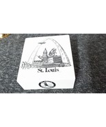St Louis Cardinals Arch Clydesdales Stone Paperweight MLB STL Logo Souvenir - $27.34 CAD