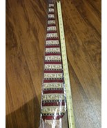 Vintage new old stock Men&#39;s Tie red blue gold with lioness with wings - $188.64 MXN