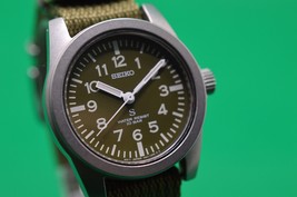 Seiko Nano Universe Special SUS Moss Green Military Reissue Limited Edition 2019 - £149.22 GBP