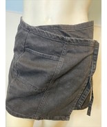 BDG Black Denim Wrap Skirt Size M - $19.53 CAD