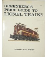Greenberg&#39;s Price Guide Book To Lionel Postwar O Gauge Trains 1945-1977 ... - $14.10 CAD
