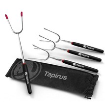 Marshmallow Roasting Sticks | Set Of 4 Extra Long Retractable Campfire S... - $33.99