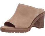 Lucky Brand Women Block Heel Mule Sandals Dalliey Size US 10M Dune Oiled... - £46.69 GBP