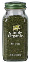 Simply Organic Dill Weed (1x.81 Oz) - $1,909.10 MXN