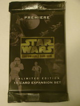 Star Wars - Customizable Card Game - Unlimited Edition - 15 Card Expansion Set - £9.61 GBP