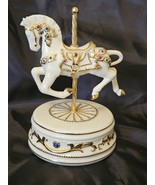 San Fransisco Music Box Carousel Horse Rotating Music Box - $951.97 MXN