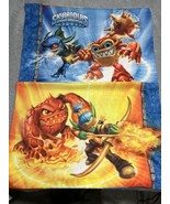 SKYLANDERS Pillowcase Set Standard Reversible 2013 Eruptor Flameslinger ... - €14,65 EUR