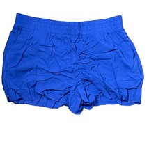 APT.9 Mid-Rise Solid Blue Pull On Casual Shorts Flat Front Women Large NWT - £13.18 GBP
