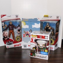 Bray Wyatt The Fiend WWE Elite Action Figure Lot &amp; Funko Pop Firefly Fun... - £275.32 GBP