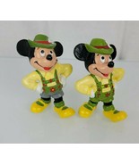 Vintage Disney World 1990 EPCOT Center Bullyland Bavarian Mickey Mouse F... - £23.34 GBP
