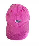 Vineyard Vines Pink Classic Embroidered Whale Logo Baseball Cap - $25.00