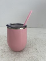 Mars 12 Oz Double Wall Stainless Steel Tumbler - Pink - £9.32 GBP