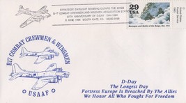 ZAYIX US Military Cover 2838 Doug Gross FDC WWII Strategic Bombing 1024A0174 - $3.56