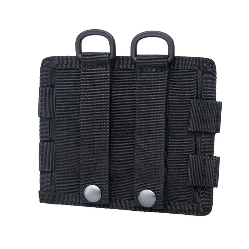 Outdoor Pouch HOOk&amp;LOOP    Molle Nylon Radio Walkie Talkie Holder Magazine Pouch - £136.58 GBP