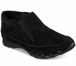 NEW SKECHERS BLACK SUEDE MEMORY FORM BOOTIES SIZE 8 M - $67.72