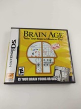 Brain Age: Train Your Brain in Minutes a Day (Nintendo DS, 2006) Complete - £7.40 GBP