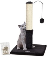 22&quot; Cat Scratching Post, Natural Sisal Scratchers Trees for Indoor Cats,... - £9.90 GBP
