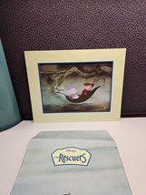 Disney The Rescuers Exclusive Commemorative Lithograph -  With Envelope 11x14 - £11.92 GBP