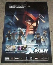 X-Men Legends poster:27x19 Wolverine,Rogue,Magneto Marvel video game pro... - £19.91 GBP