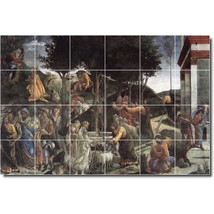 Sandro Botticelli Religious Painting Ceramic Tile Mural BTZ00694 - £188.79 GBP+