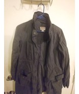 Mossimo Light Weight Jacket with Roll up Hood Green - $10.00