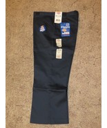 DICKIES Girls Junior School Uniforms Capri Sz 9 Boot Cut Waist 32&quot; x Ins... - $20.30 CAD