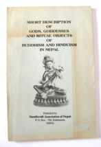 Short Description of Gods, Goddesses and Ritual Objects of Buddhism and Hinduism - £10.24 GBP