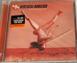 VERTICAL HORIZON - Everything You Want  - NEW CD - Cracked Cd Case ￼-fre... - £6.68 GBP