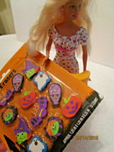 Barbie Size Halloween ERASERS 12 Pack, Trade or use to Decorate Barbie Dollhouse - £5.50 GBP