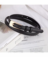 Black Women Genuine Leather Belt - $26.02 CAD