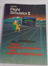 cm-fs2 flight simulator II 1984 1st ed paperback good - £3.08 GBP