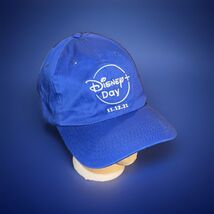 Disney Hat Mens Adjustable Blue Disney Day  11.12.21 Baseball Cap Embroi... - $9.09
