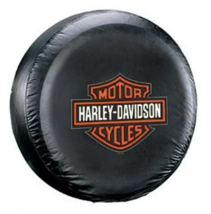 Harley Davidson Motorcycles Spare Tire Cover - UV Fade Proof PVC - Made in USA - £31.46 GBP
