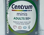 Centrum Minis Adults 50+ Multi Vitamin + Mineral 180 tabs each 5/2025 FR... - $23.99