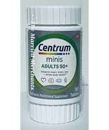 Centrum Minis Adults 50+ Multi Vitamin + Mineral 180 tabs each 5/2025 FRESH! - £18.86 GBP