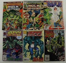 6PC Lot Paper Marvel Comic Books ALL HULK Marvel Age Hulk 2099 Submariner - £11.30 GBP