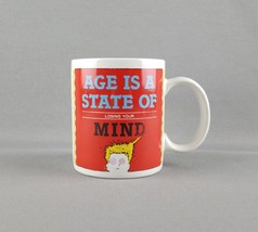 Birthday Gift Coffee Mug Cup Humor Funny Age Is A State of Losing Your Mind Ganz - £7.85 GBP