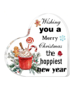 9 PCS Christmas Themed Pattern Design, Wishing You A Merry Christmas Tab... - $34.05 CAD