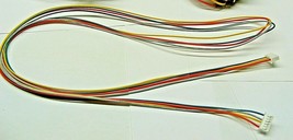 X5 LOT NEMA STEPPER MOTOR CABLE 1 METER GRN GRY YEL RED 6 PIN 4 PIN XH2.... - £7.83 GBP+